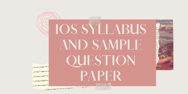 iOS Syllabus and Sample Question Paper