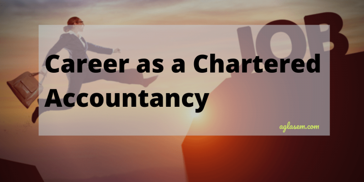 Career as a Chartered Accountancy
