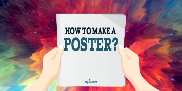 Poster Writing Format, Topics To Practice, Sample Poster Making