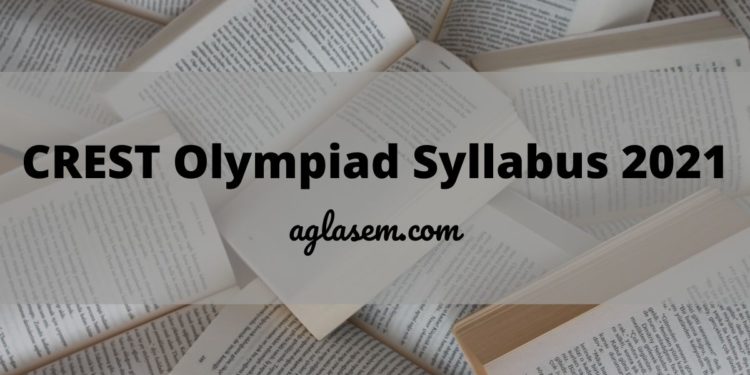 CREST Olympiad Syllabus 2021