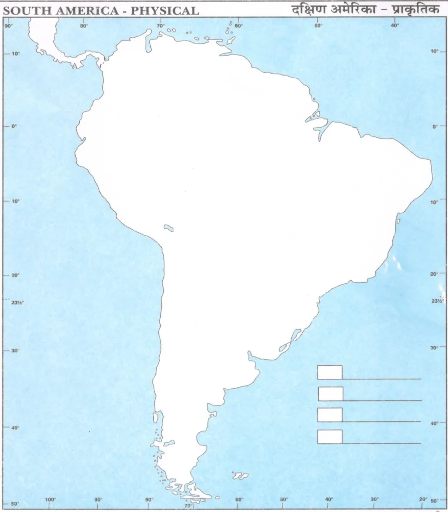 South America Map