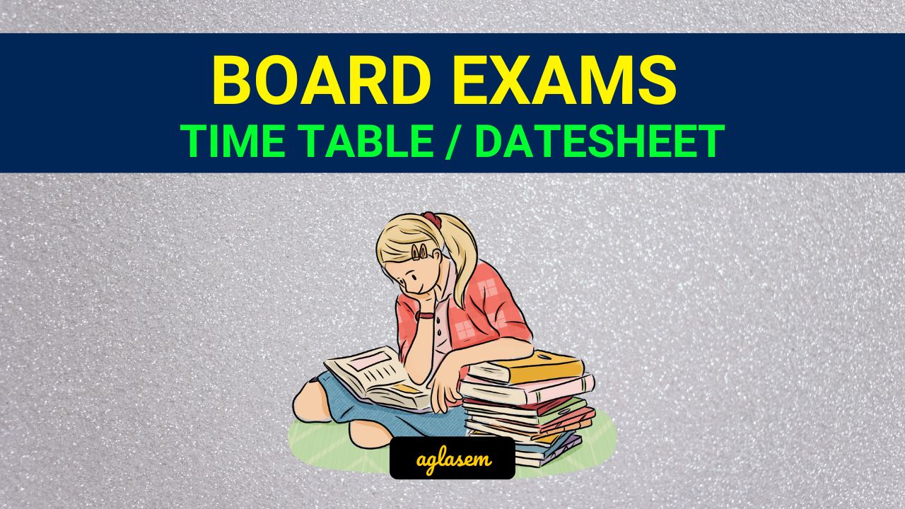 CISCE Time Table 2023 (Out) - Check ICSE 10th, ISC 12th Exam Date
