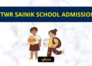 TTWR Sainik School Admission