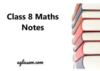 Class 8 Maths Notes